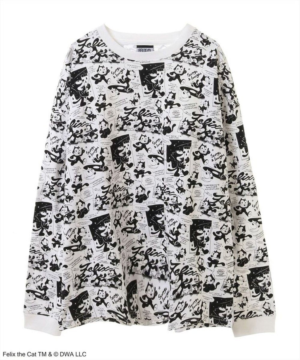 Green Parks ■ＦＥＬＩＸ　総柄ｐｔ　ロンＴＥＥ 