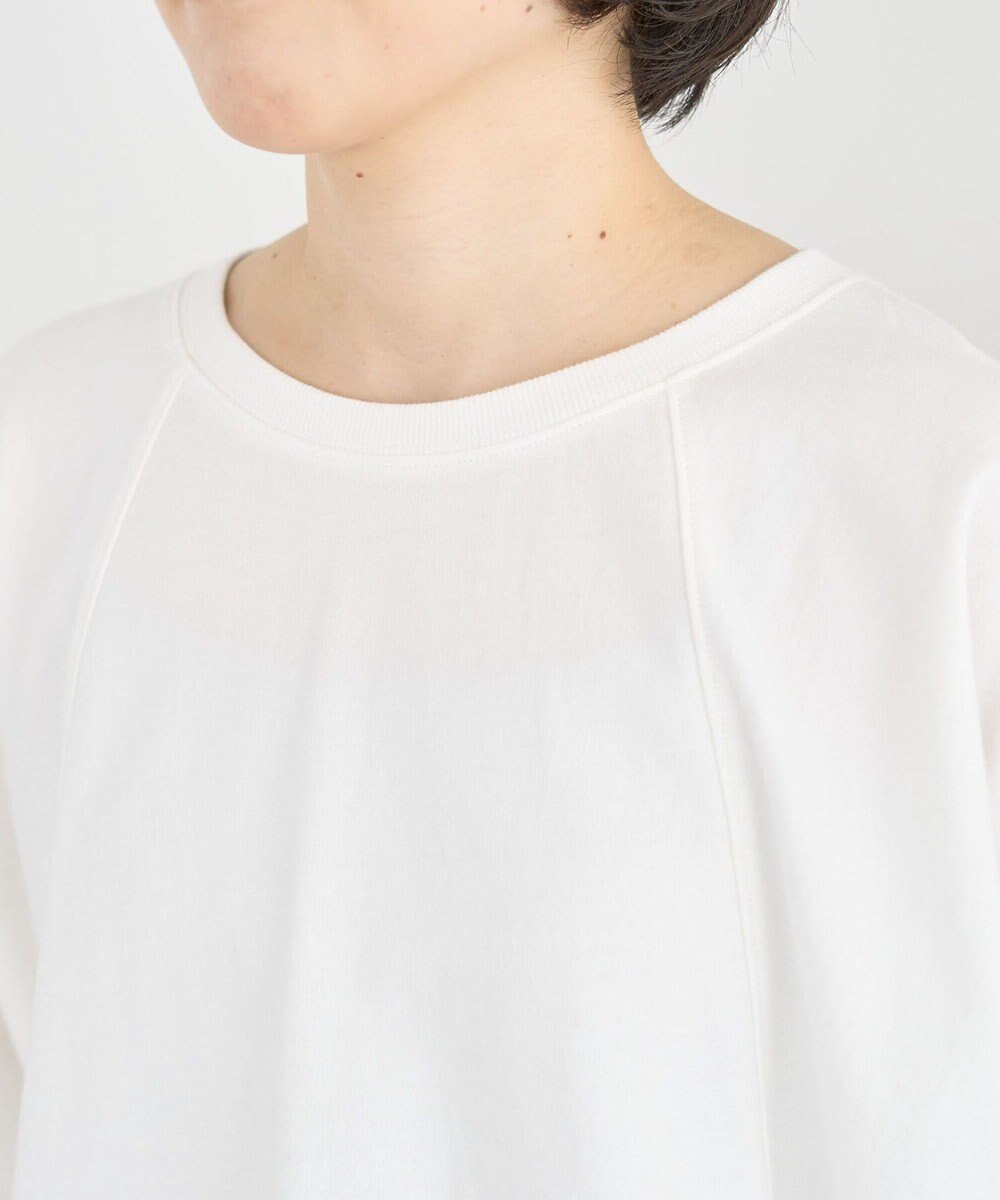 Green Parks 七分袖ドルマン裏毛シアードッキングプルオー 