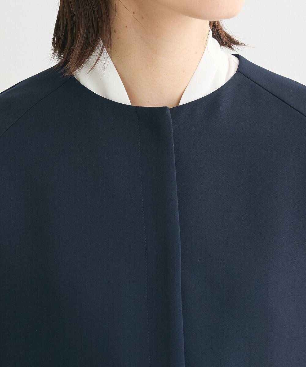 Green Parks ef-de タック袖ラグランジャケット 