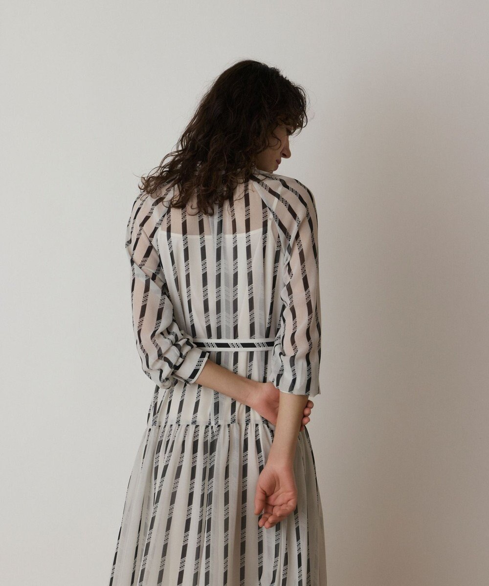 GRACE CONTINENTAL ハートストライプワンピース 