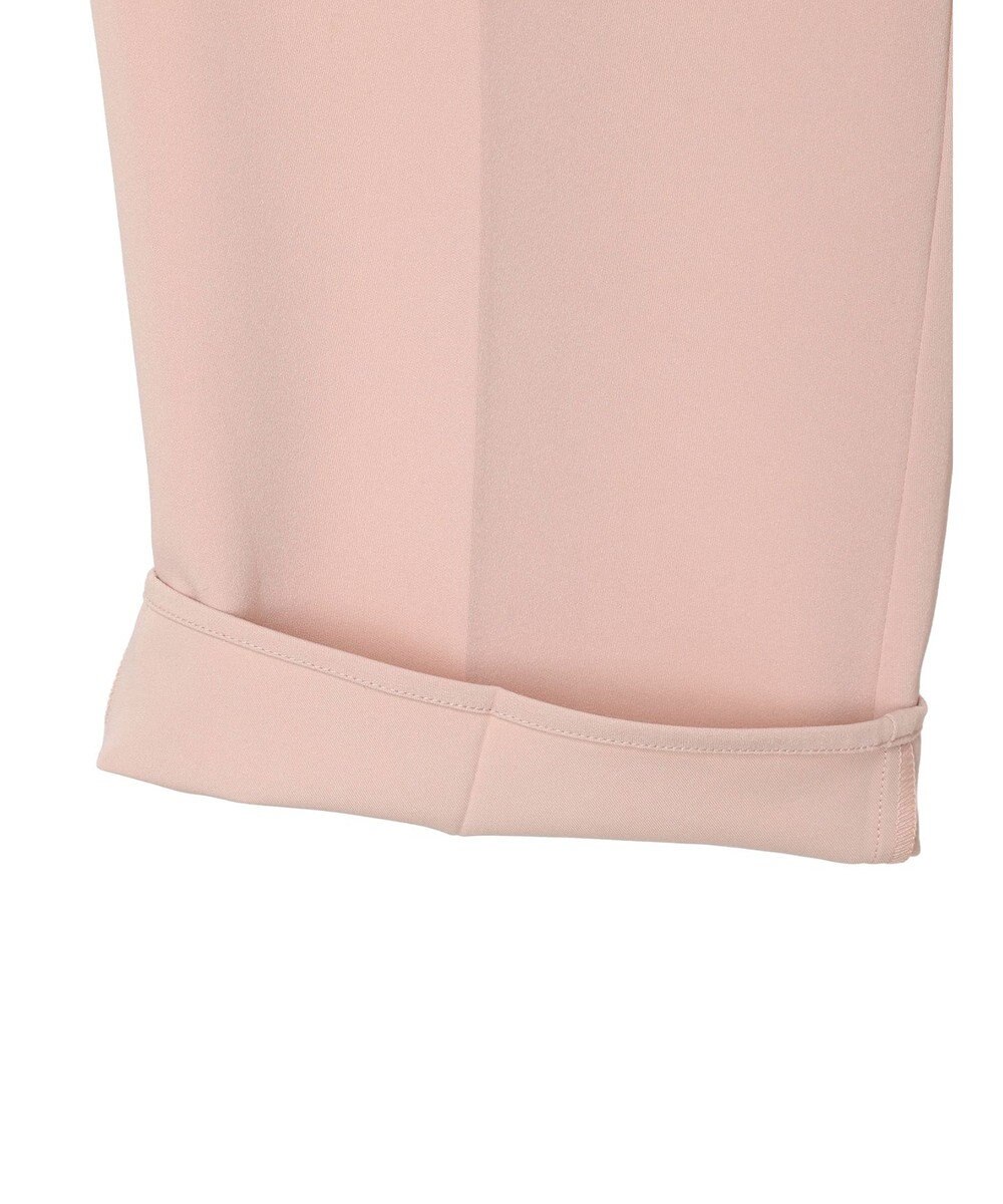 Green Parks イージーウエストセンタープレスストレートパンツ 