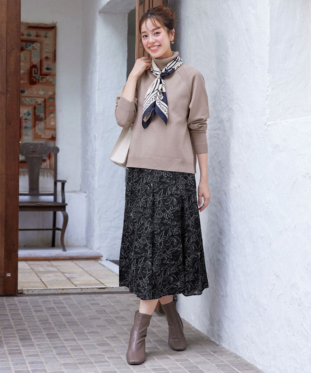 Tiaclasse 【安田美沙子さん着用・選べる2type】ラグランニットトップス 