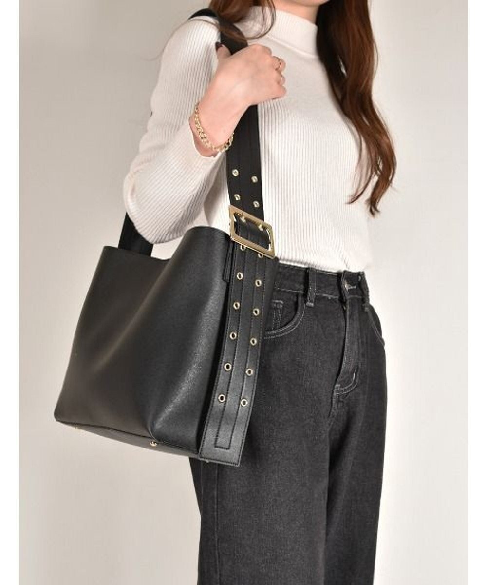 LA BAGAGERIE 【MONICA】ベルトデザインA4トート 