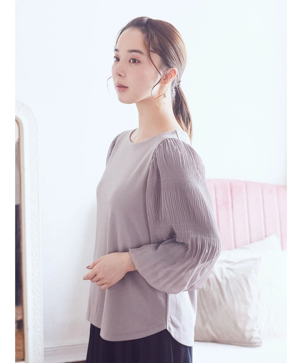 earth music&ecology マジョリカプリーツプルオーバー 