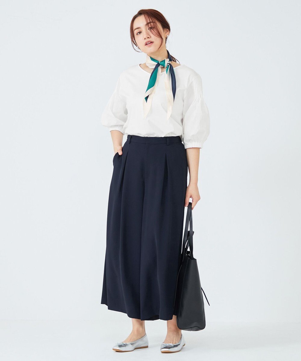 23区 L 【Lサイズ限定】ハイストレッチツイル パンツ 