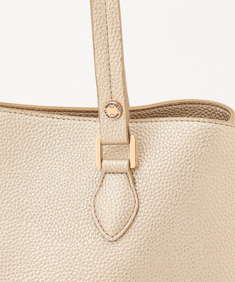 LA BAGAGERIE ベーシック　フェイクレザートート 