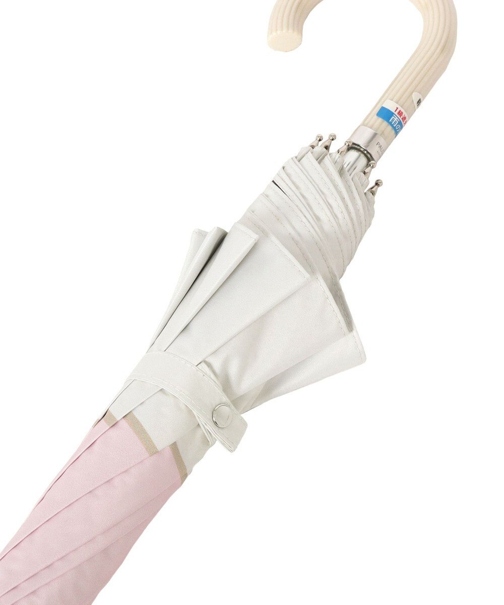 MOONBAT 【軽量】PAUL & JOE 晴雨兼用日傘 長傘 スウィンギングヌネット 一級遮光 遮熱 UV 