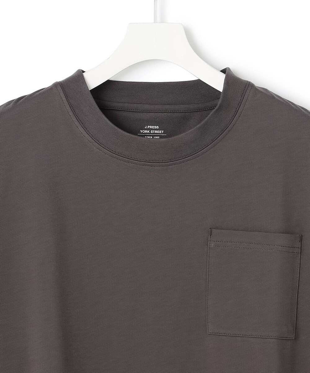 J.PRESS YORK STREET 【UNISEX】接触冷感 ポケットTシャツ 