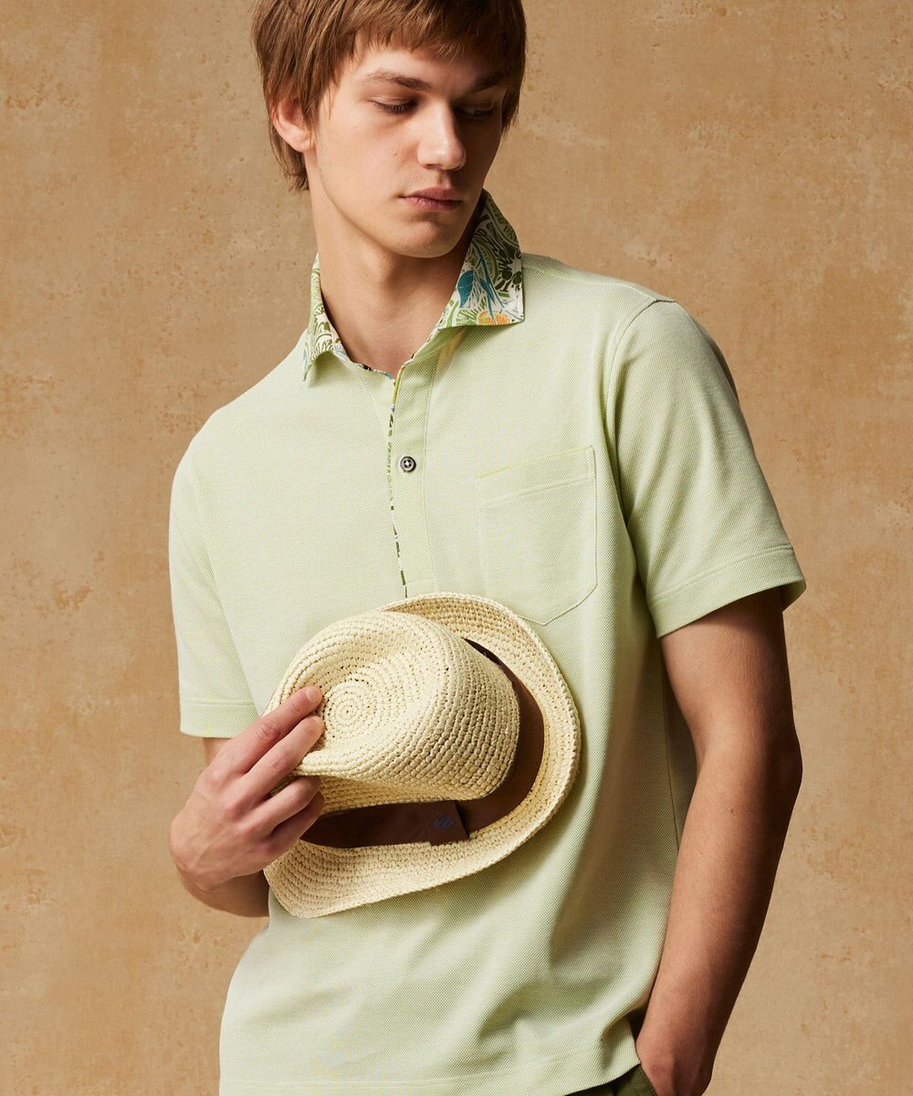 JOSEPH ABBOUD 【サイズ調整可】ラフィアメランジ ハット 