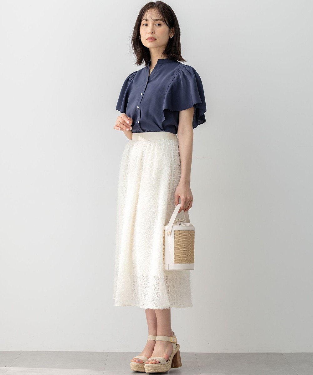 組曲 S 【WEB限定】ヴィンテージジョーゼットスキッパー ブラウス 