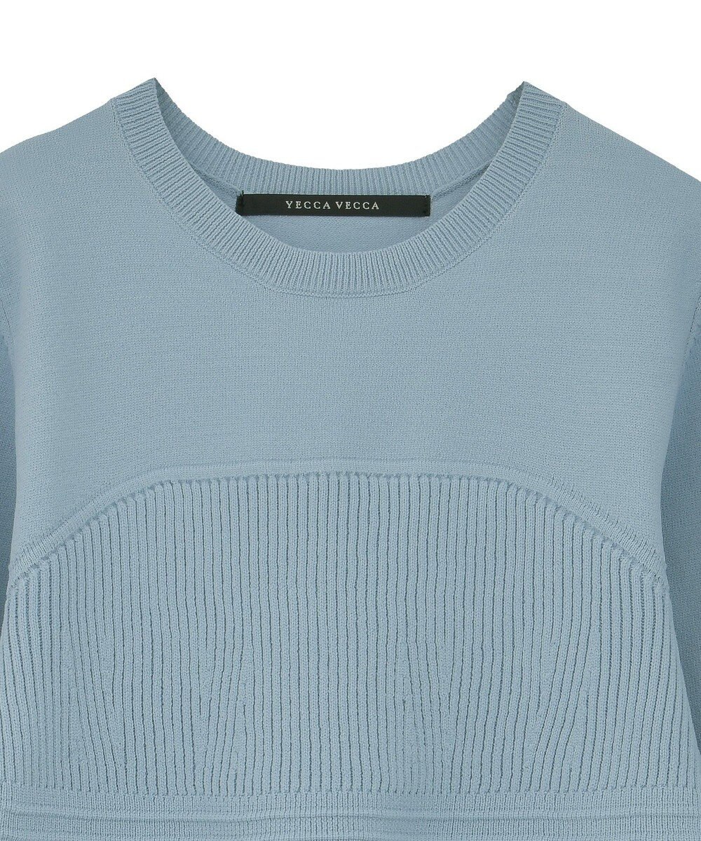 YECCA VECCA ビスチェデザインニット 