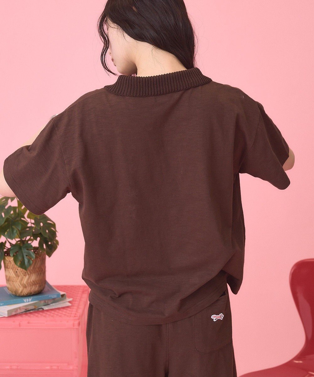 AMERICAN HOLIC 【PENNEY'S】配色ポロ+ショートパンツ 