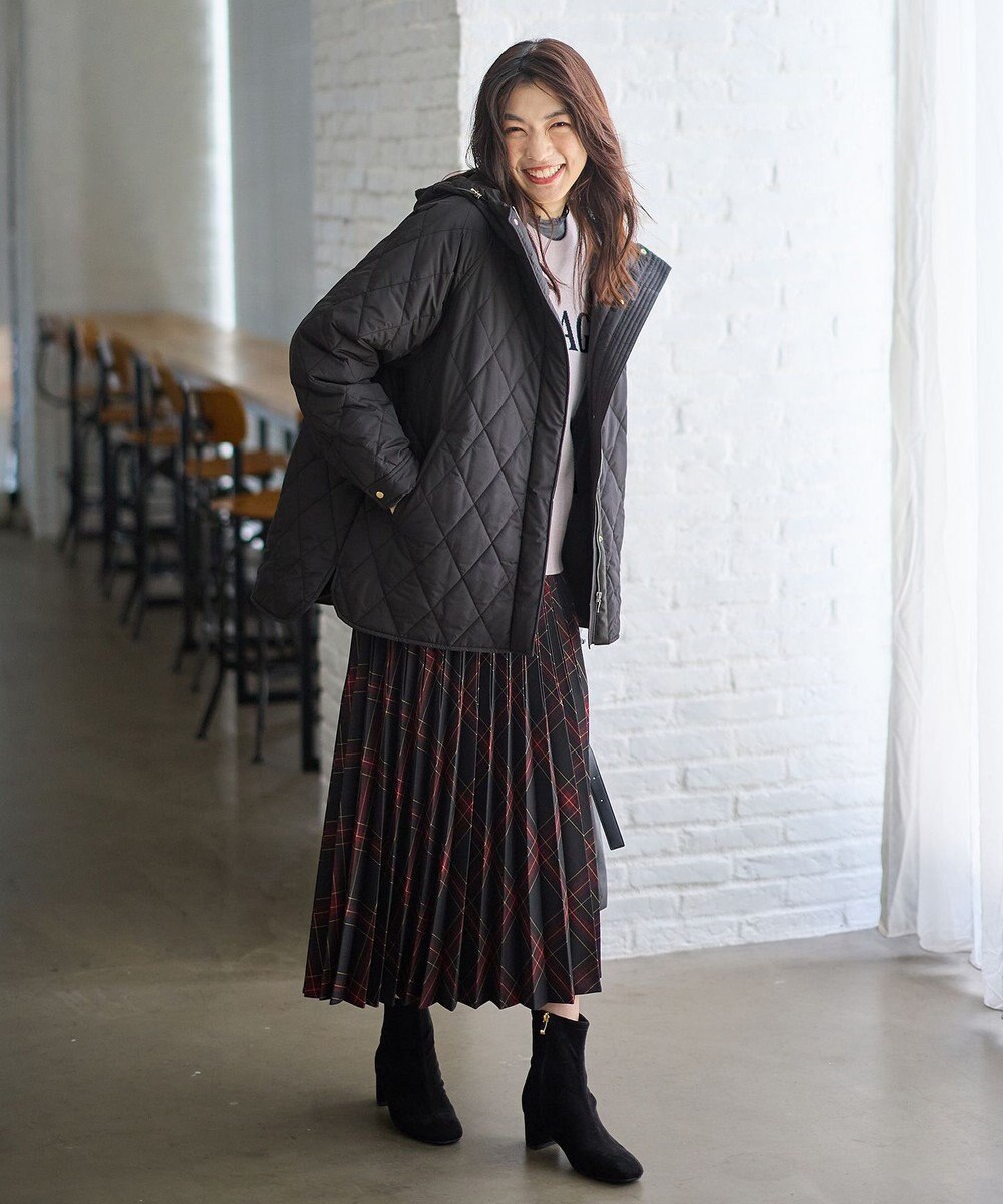 ANY 【洗濯機可/撥水】ダイヤキルトブルゾン 