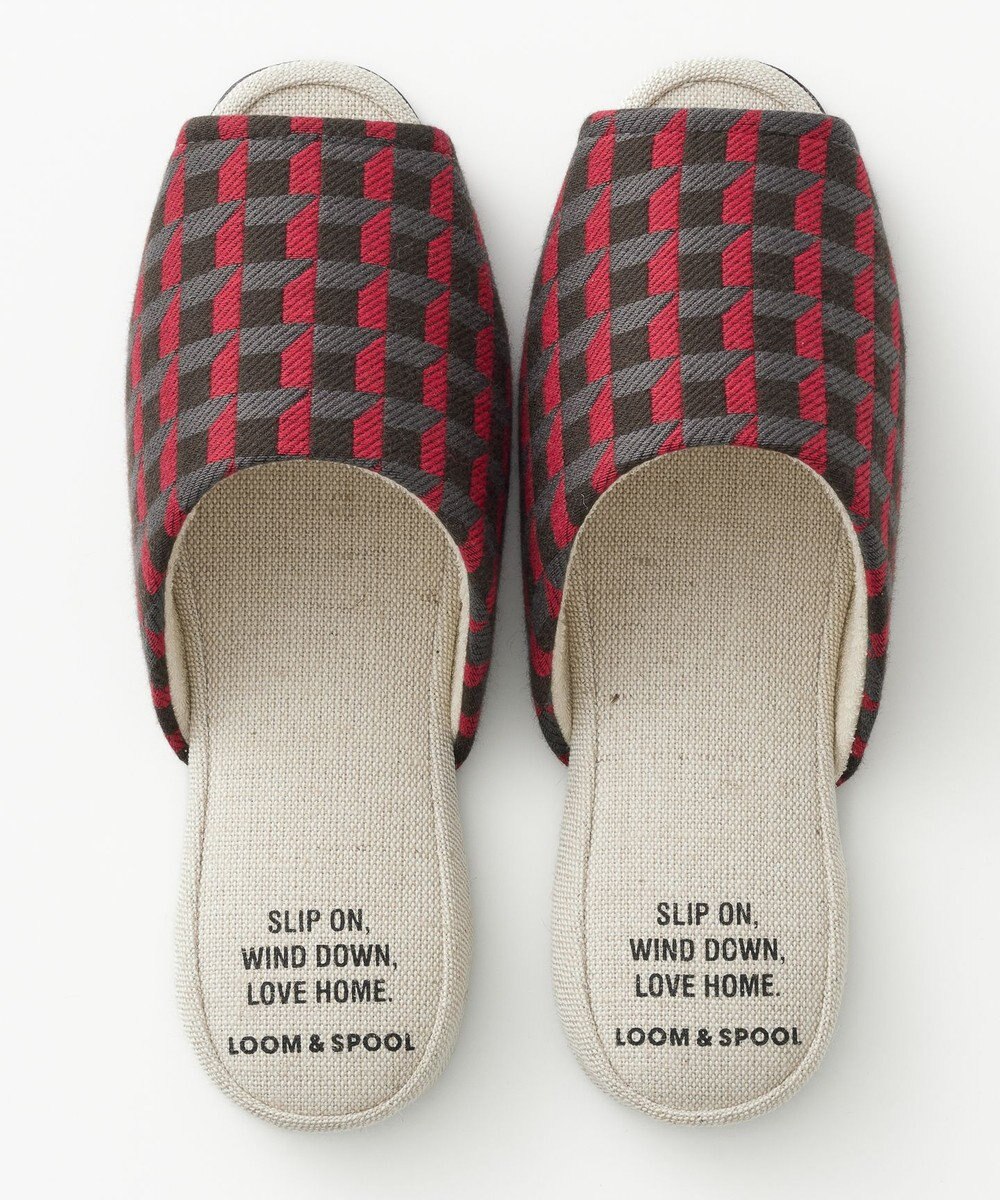 LOOM&SPOOL GeoVis吊り込みスリッパ 