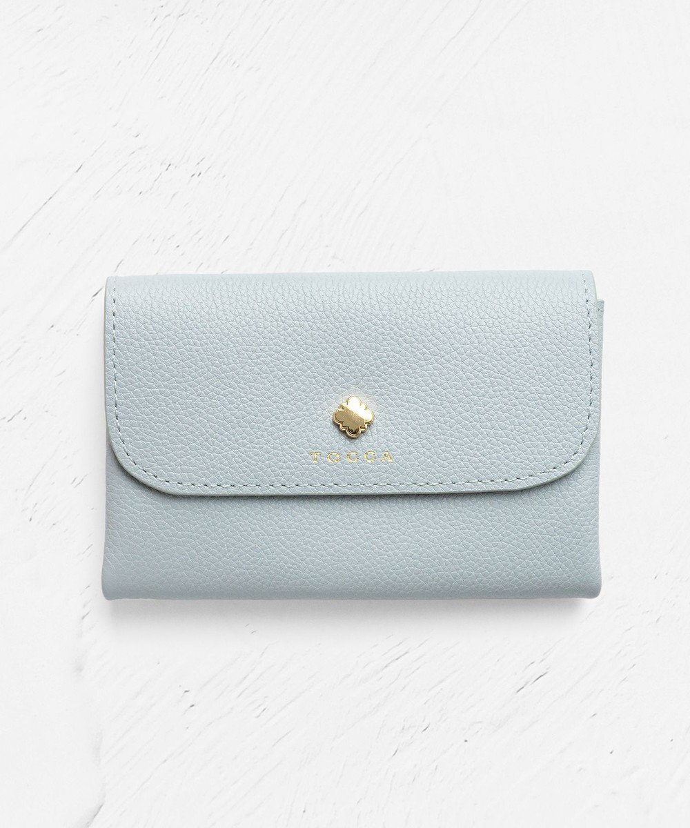 TOCCA TOCCA CLOVER KEYPOUCH キーリング付きマルチポーチ ブルー系