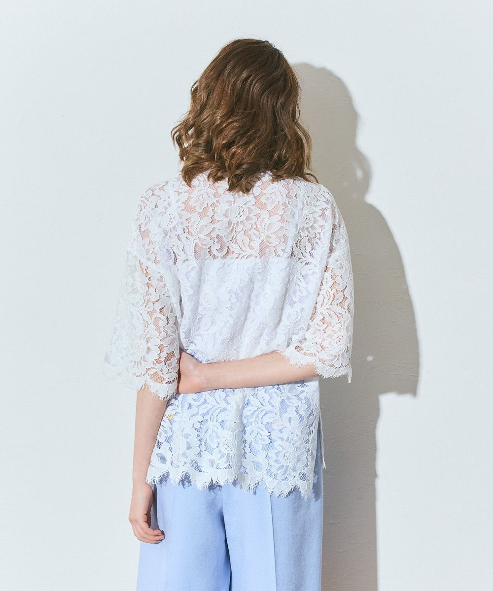 GRACE CONTINENTAL レースコンビシャツ 