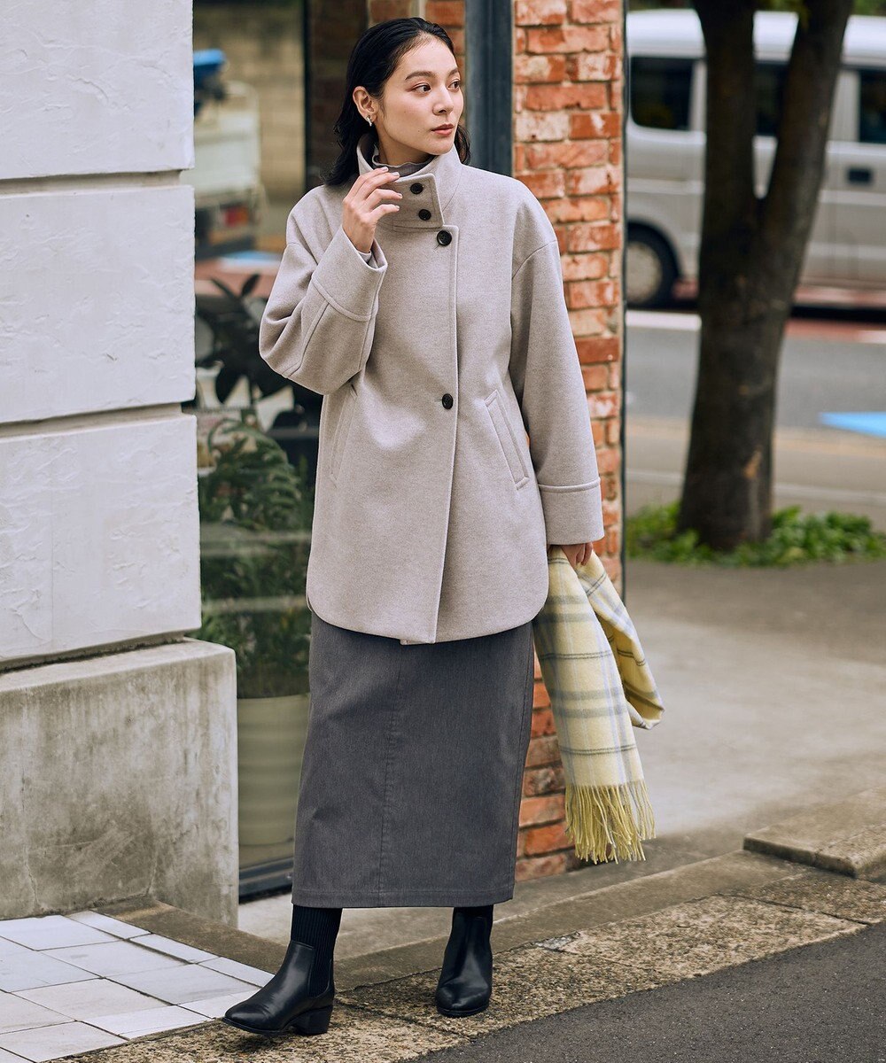 ANY L 【ウエストゴム】ベイカースカート 