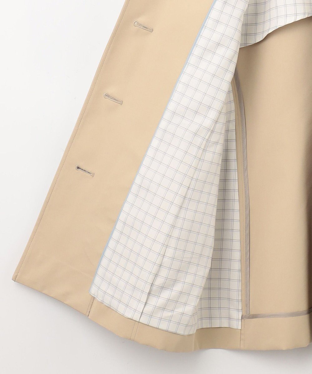 J.PRESS LADIES 【WEB限定カラーあり・撥水】80/2 T/C ツイル ステンカラー ショートコート 