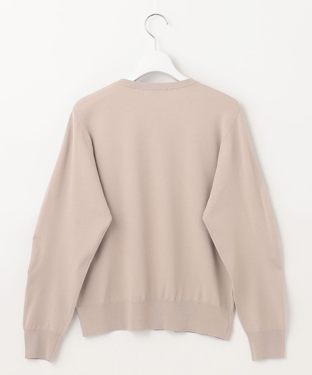 J.PRESS LADIES 【洗える】レーヨンエリートストレッチ クルーネック カーディガン 