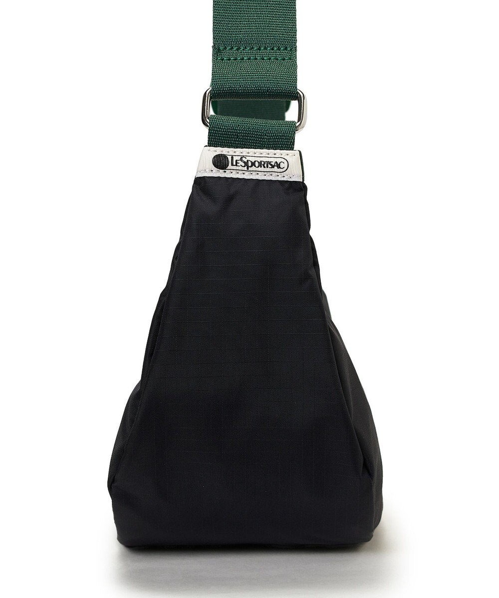 LeSportsac MED HAMMOCK ADJ BAG/ディープシー/ボトルグリーンウェビング 