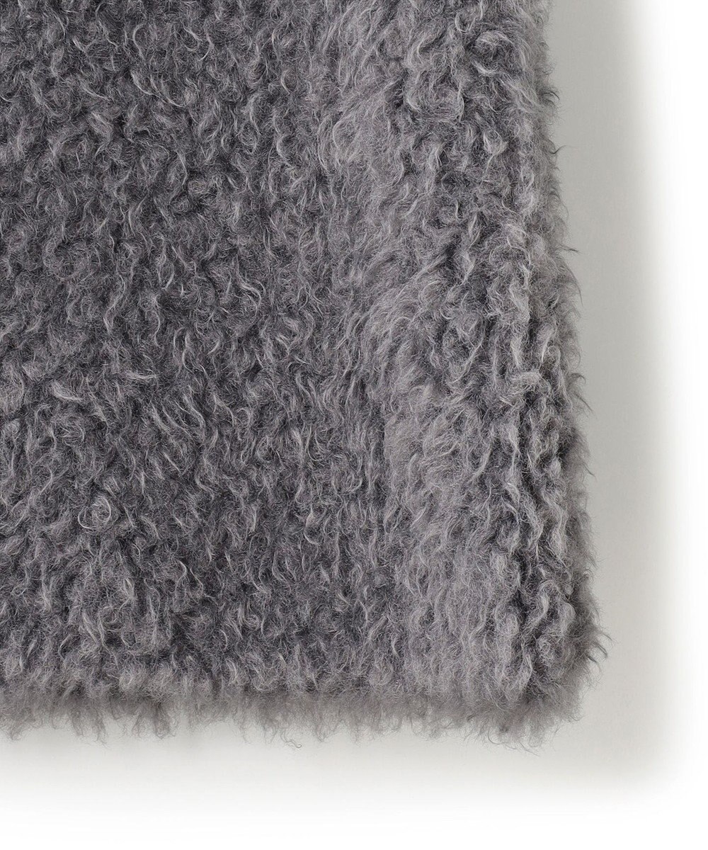 ICB 【リバーシブル着用可能】フェイクムートン ジレ 