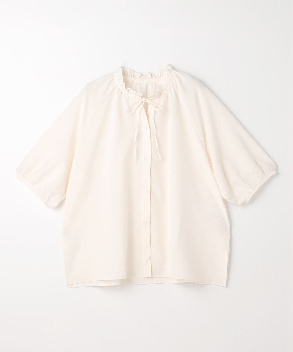 ANY 楽映えフリルネックブラウス（セットアップ着用可） 