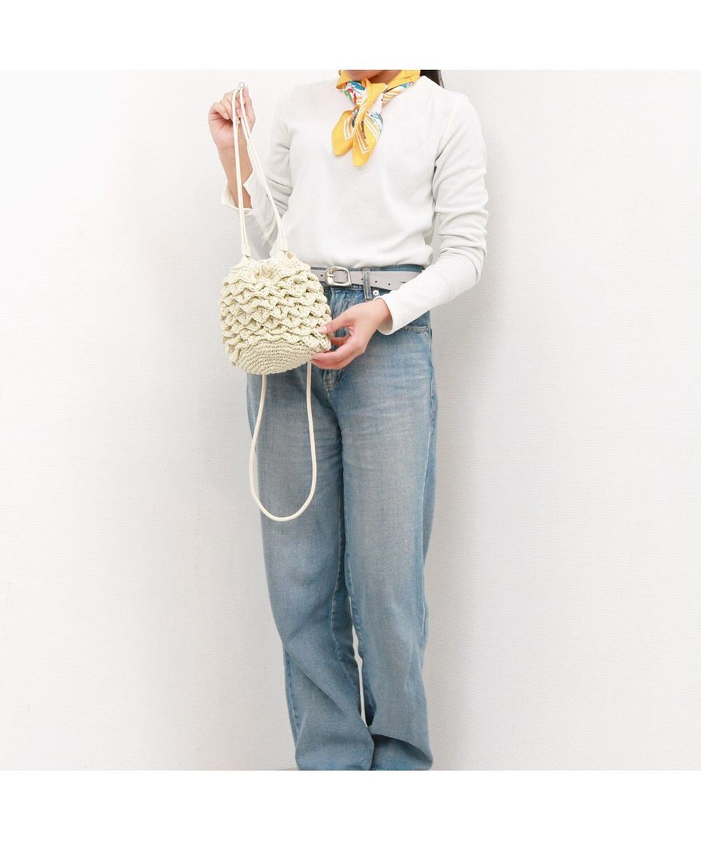 UNBILLION カシュカシュ cachecache / クロッシェミニ巾着バッグ 