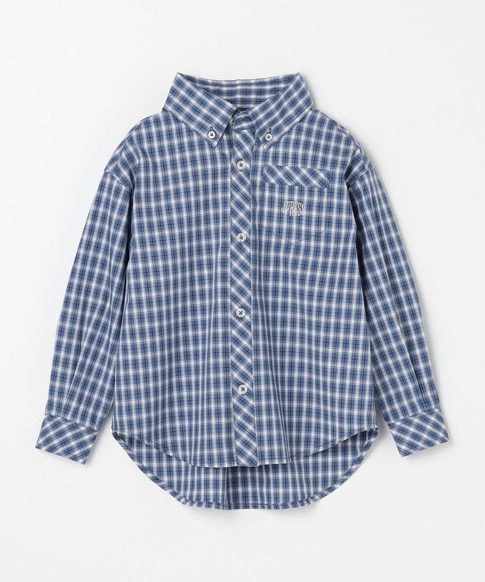 J.PRESS KIDS 【110-130cm】オックス チェックシャツ 