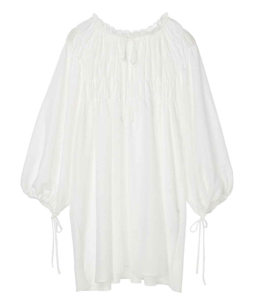 earth music&ecology シャーリングチュニック 