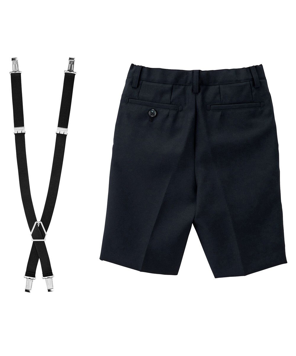 MIKI HOUSE HOT BISCUITS 【110-130cm】ウールサキソニー素材のスーツ 