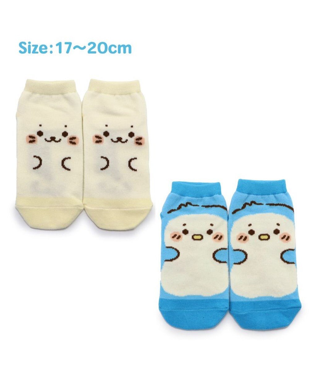 Mother garden しろたん スニーカー靴下 2足セット 《しろたん顔ぼん/らむね》 