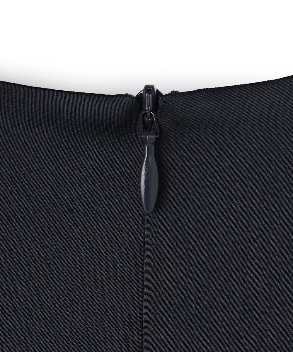 23区 L 【APPLAUDIR】クリアダブルサテン フリルデザイン ブラウス 