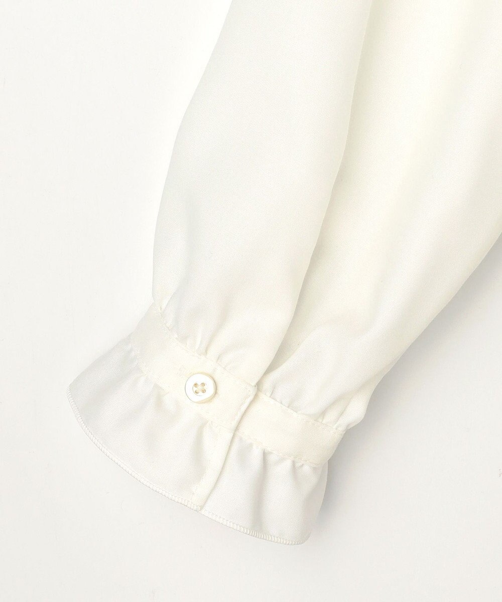 J.PRESS LADIES フルダルスパンマイクロピーチ ブラウス 