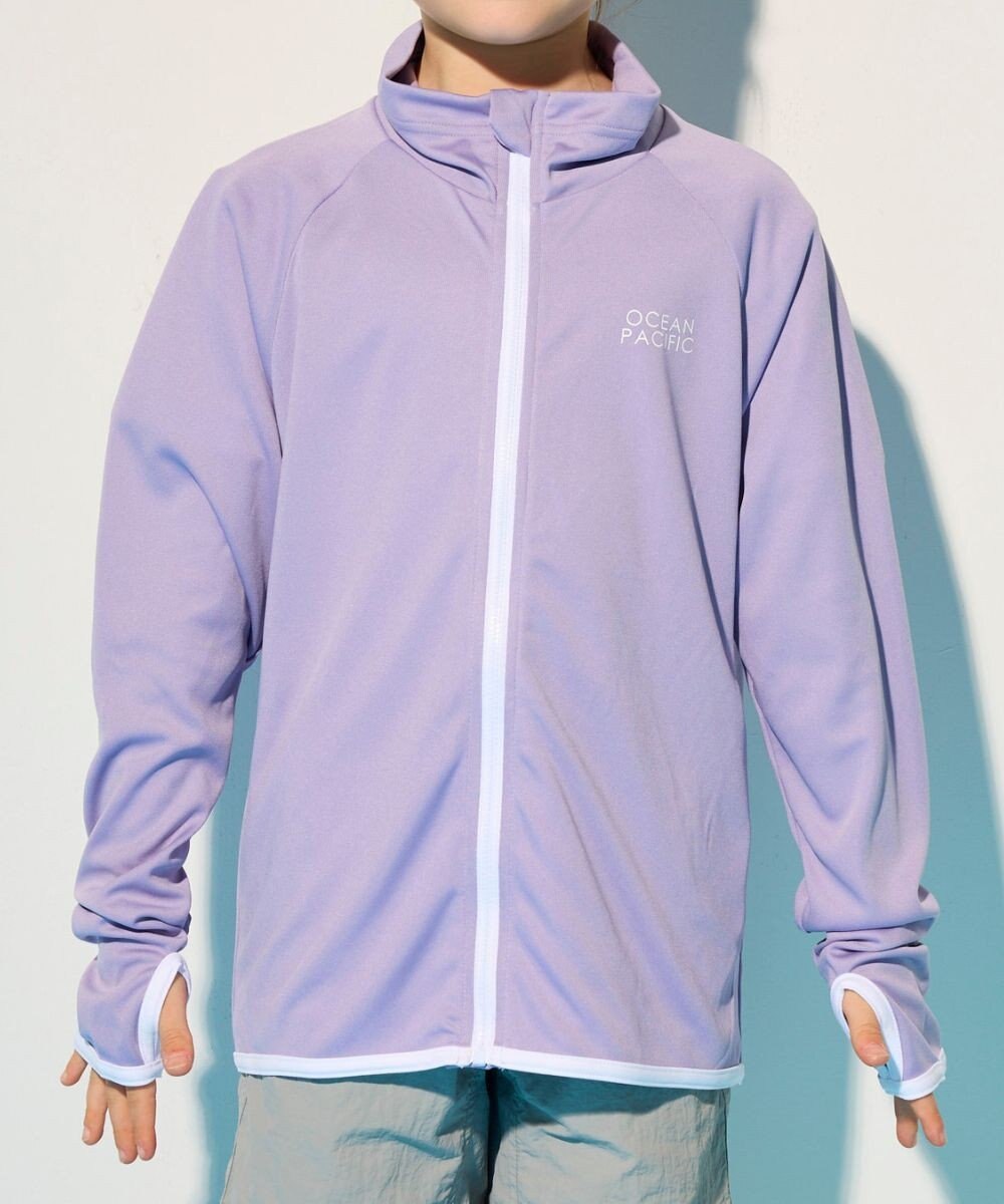 OP／FILA 【Ocean Pacific】フルジップ OPロゴラッシュガード 