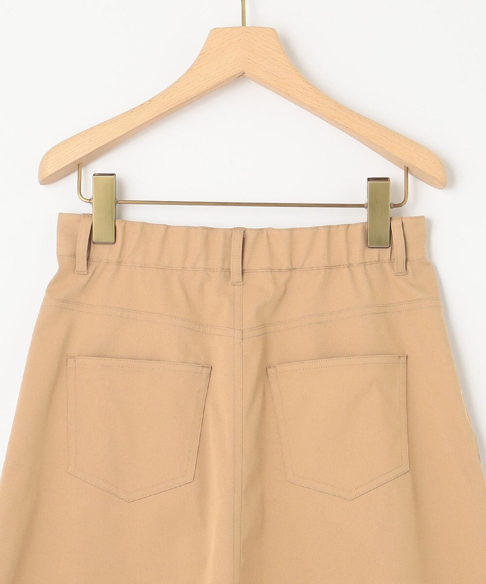 組曲 【ストレッチ・イージーケア】ハイウエストチノ スカート 