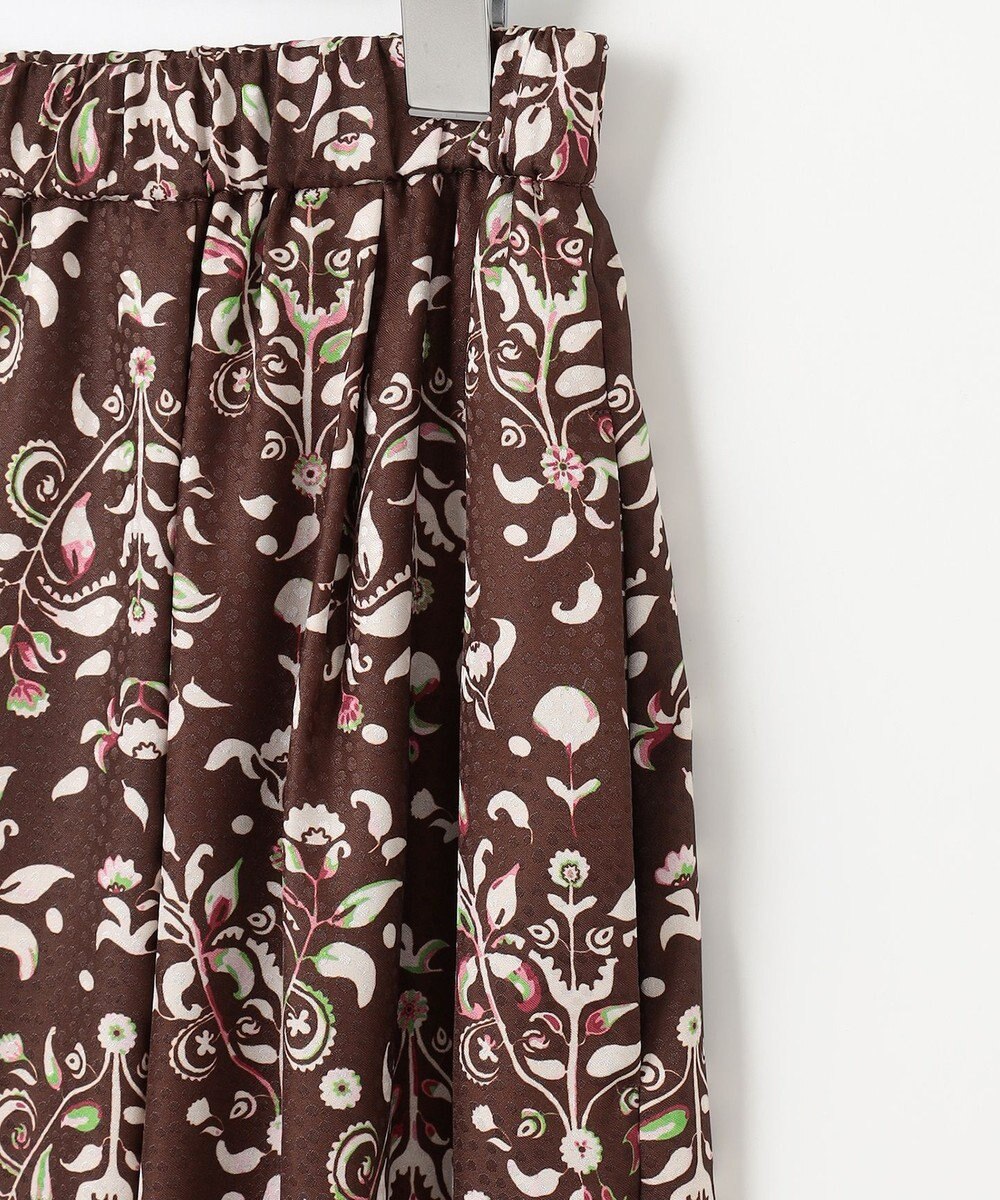 自由区 S 【ウエストゴム・洗える】ERICAパネルプリント スカート 