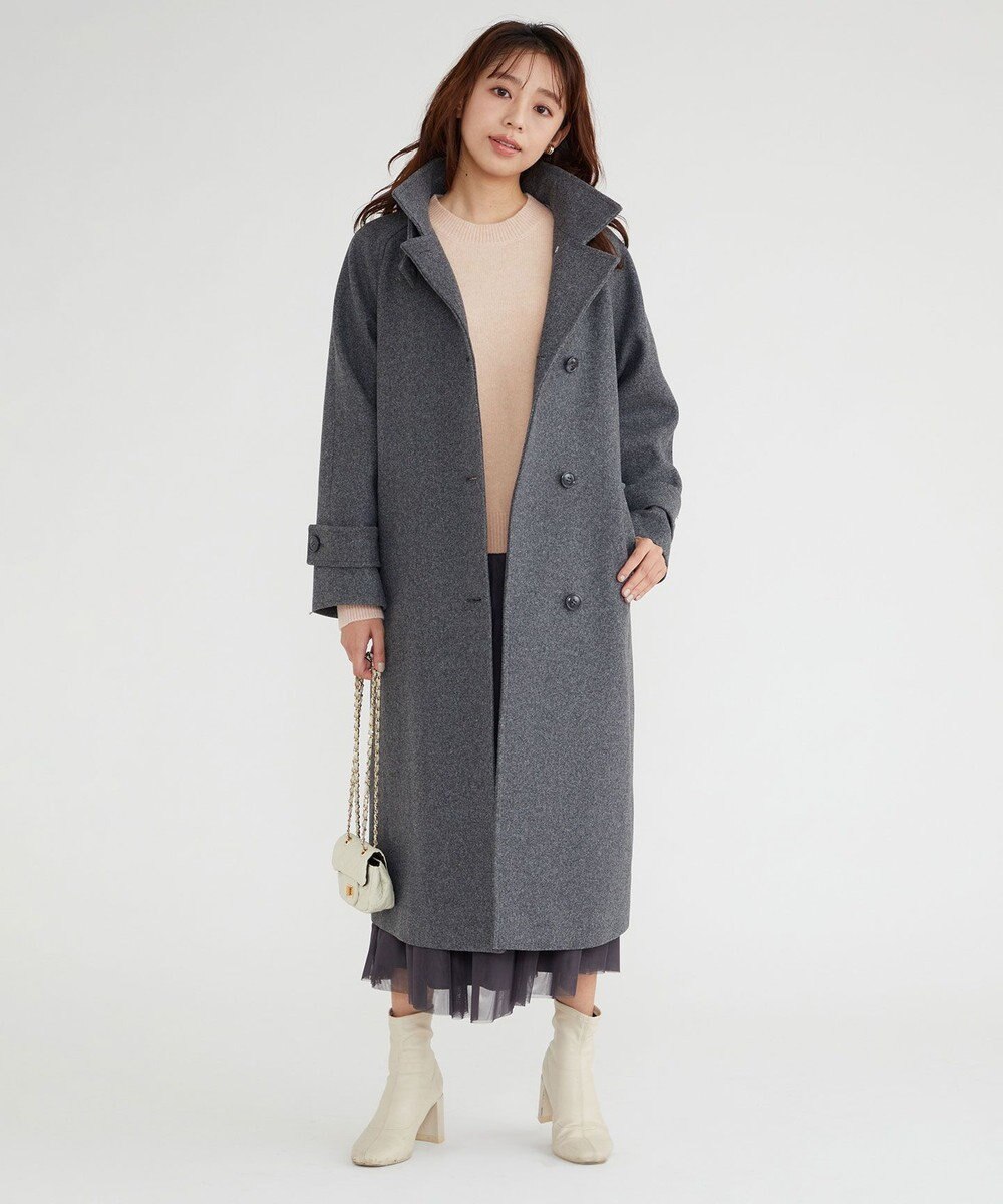 Feroux 【洗える】クルーネックニット プルオーバー 