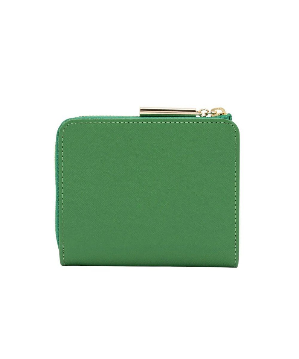 LANVIN en Bleu リュクサンブールカラー 二つ折りLファスナー財布 