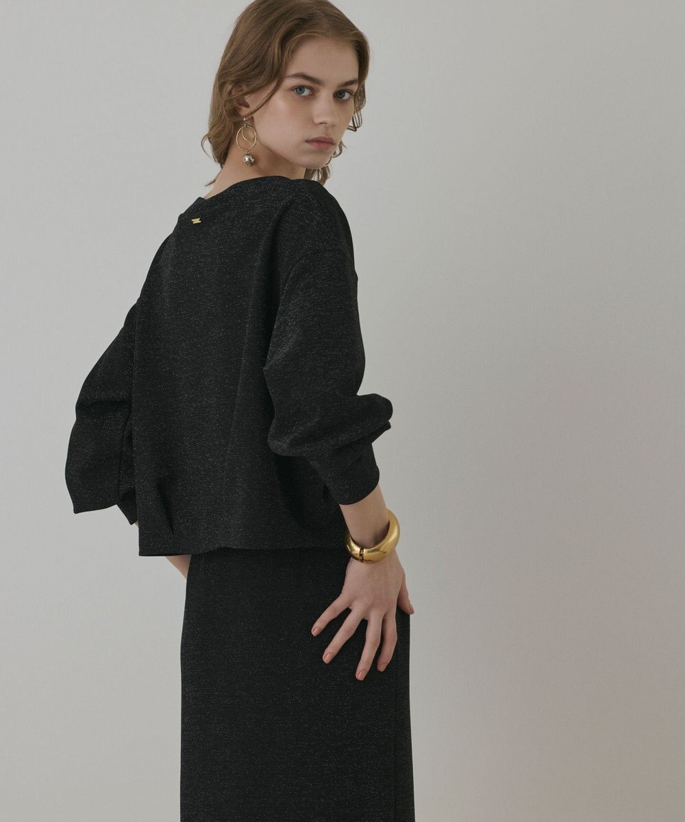 GRACE CONTINENTAL ラメカットトップ 