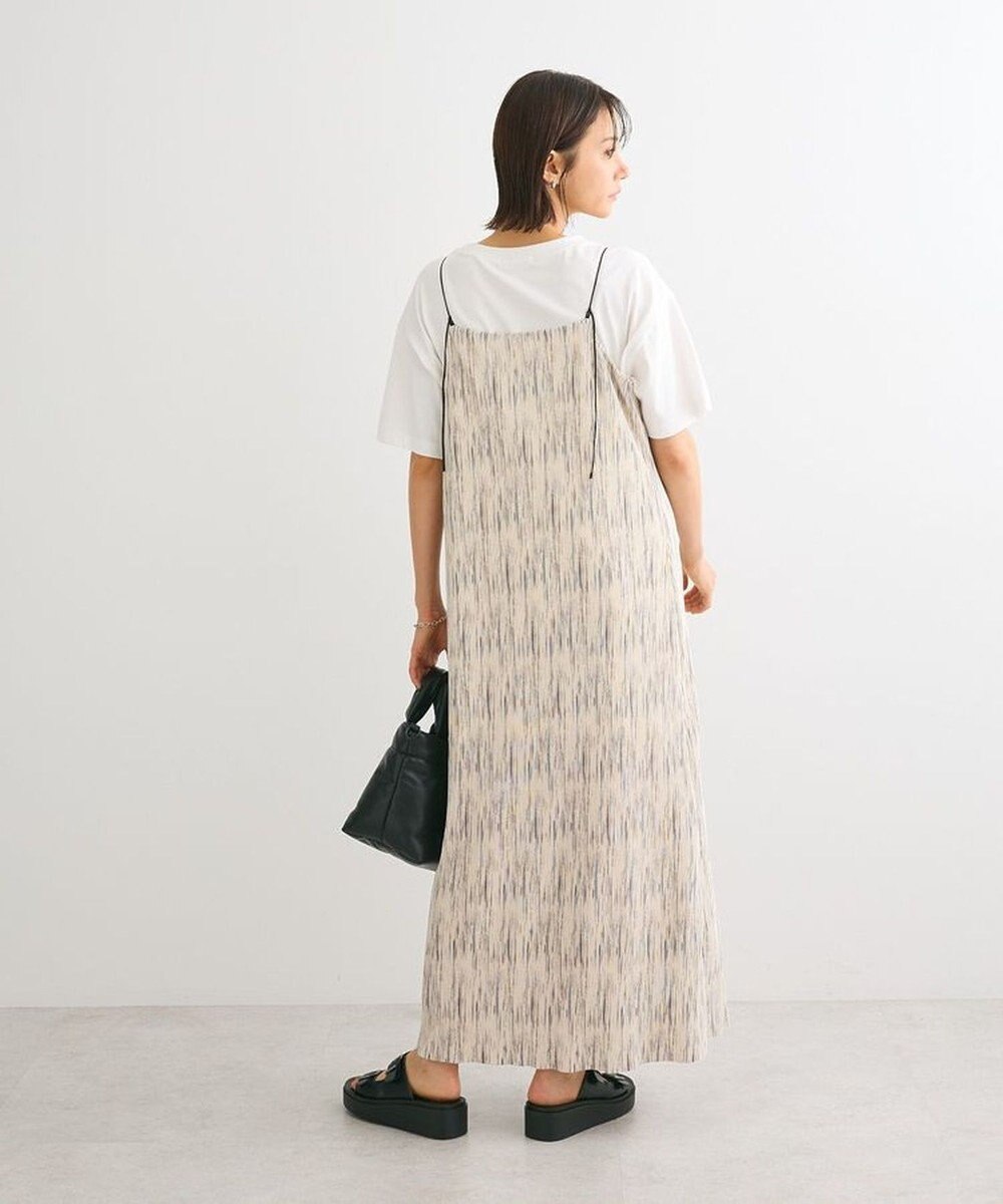 Green Parks ・ＥＬＥＮＣＡＲＥ　ＤＵＥ　フロントＺＩＰプリーツワンピ 