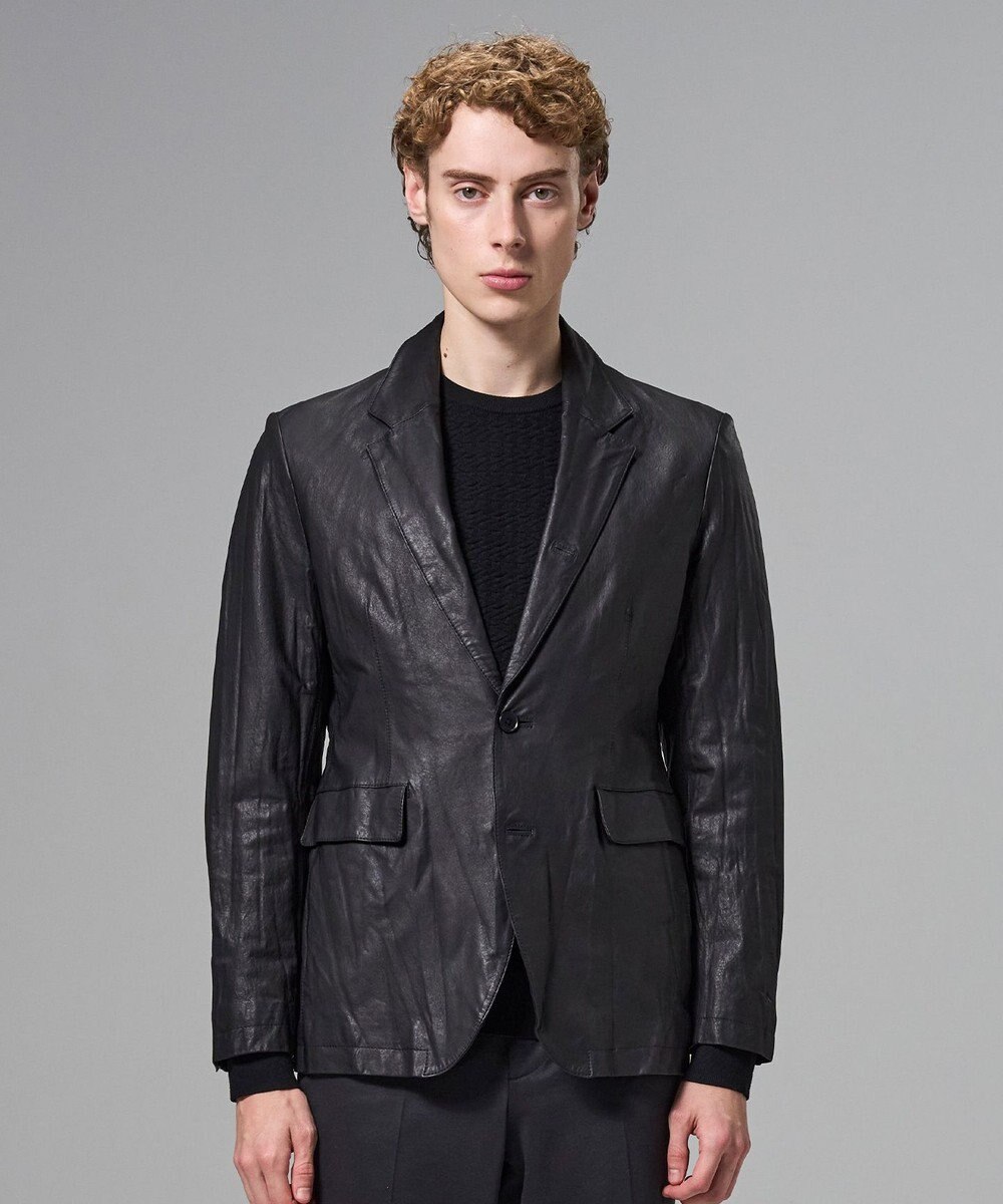 JOSEPH HOMME 【洗い加工】シュリンクエアレザー 　ジャケット 