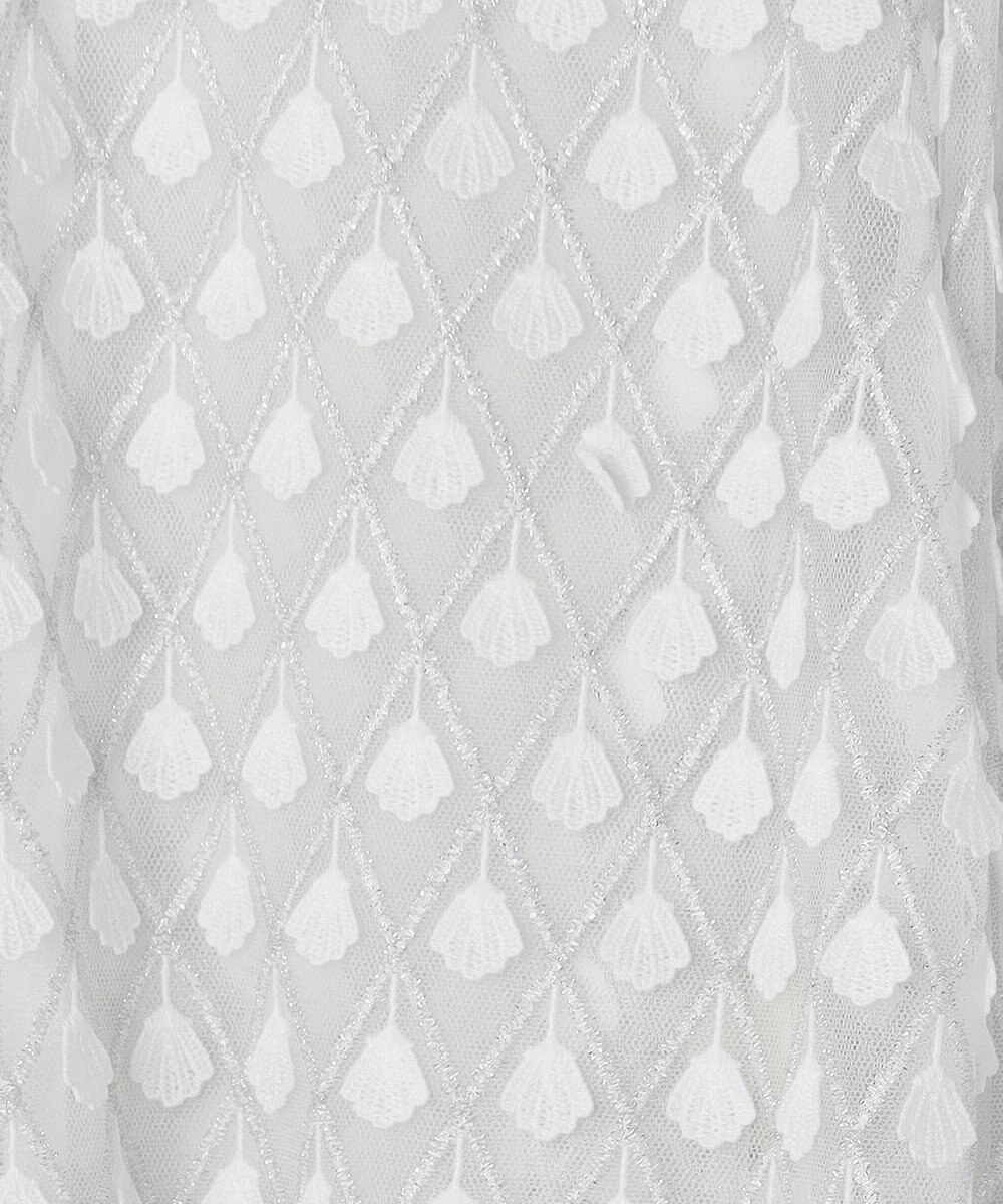 GRACE CONTINENTAL モチーフチュールブラウス 