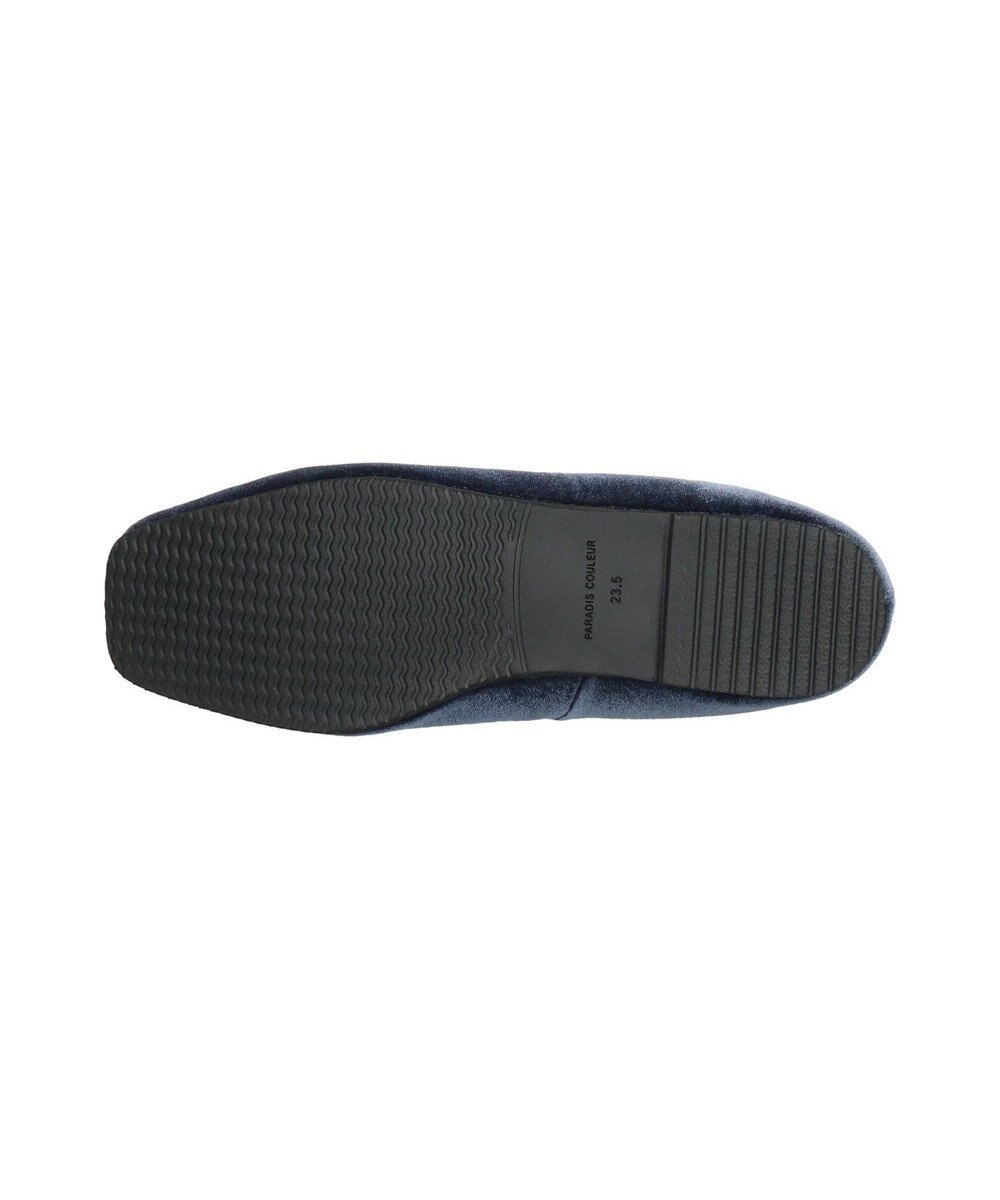 Bridget Birkin 【PARADIS COULEUR】スクエアトウメタルリボンバレエシューズ 