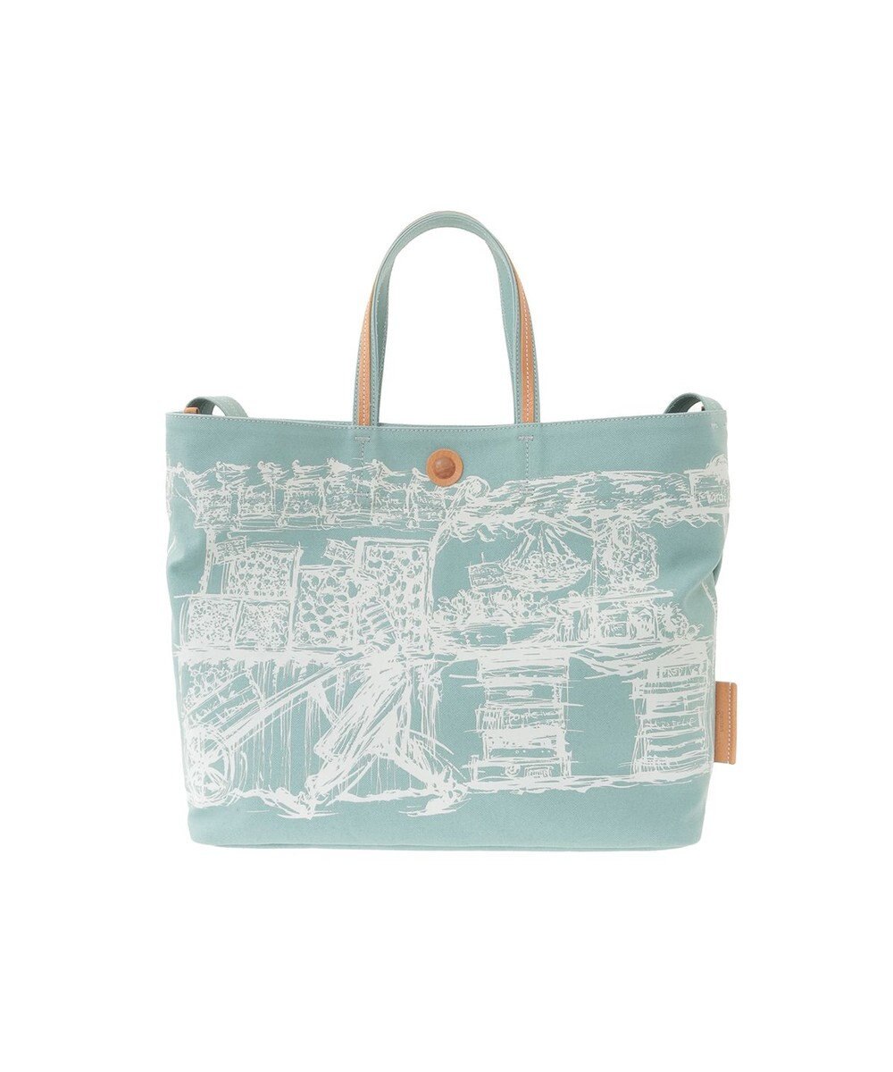 genten フルーツマーケット 2wayキャンバスバッグ 