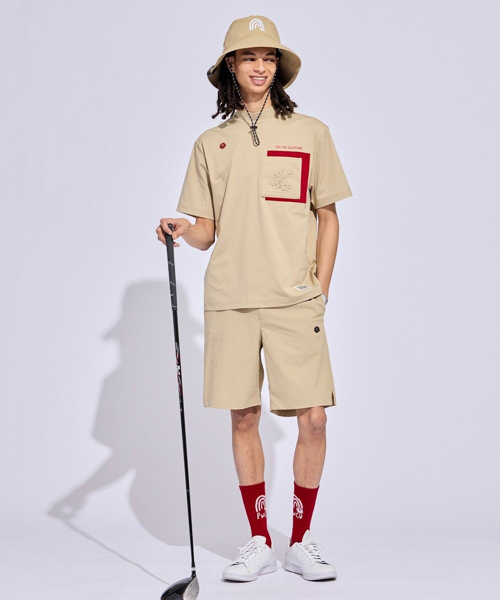 PW CIRCULUS 【MEN】ポケットモックネック ゴルフ 