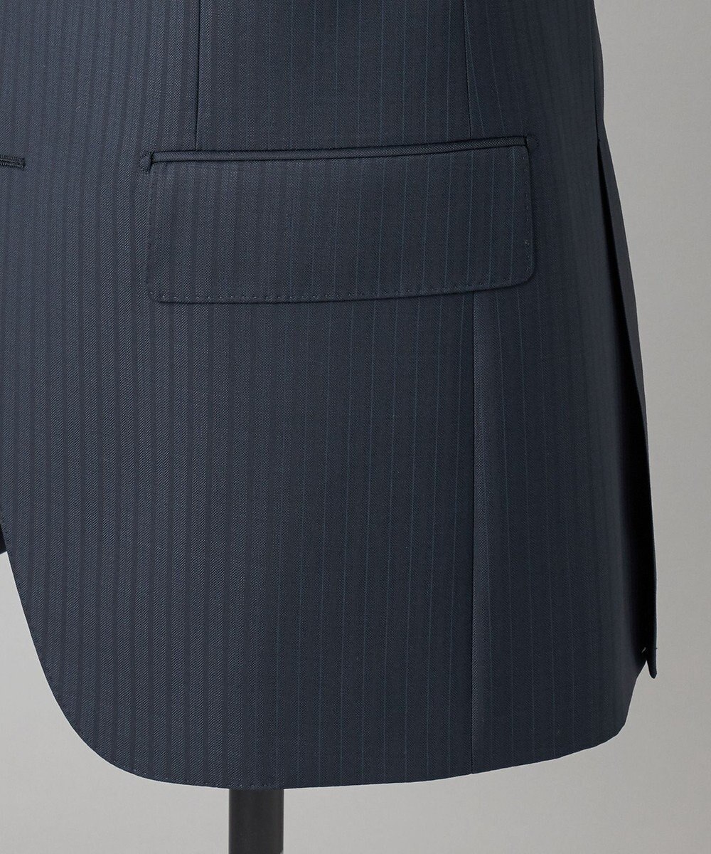 GOTAIRIKU 通年仕様【DORMEUIL/ドーメル】ミレニアル  3ピーススーツ(ネイビー) 