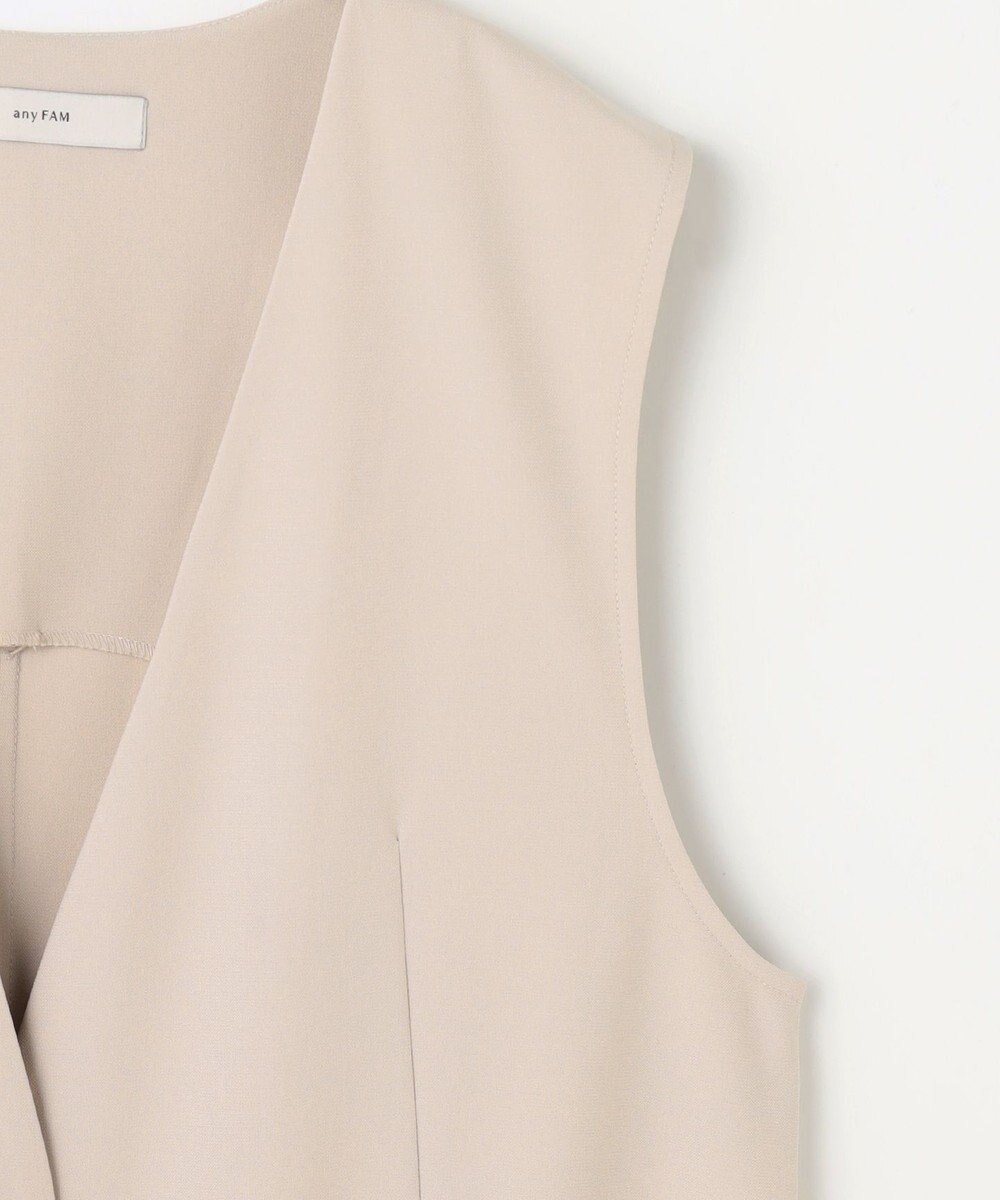 ANY L 【洗濯機可/ストレッチ/セットアップ可】イージーケアストレッチジレ 