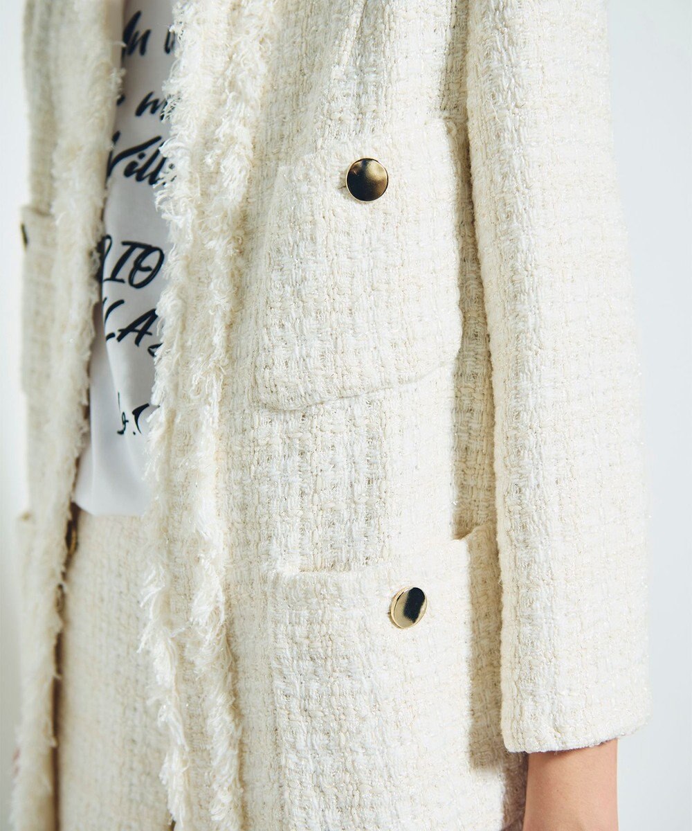 GRACE CONTINENTAL ツイードショートコート 