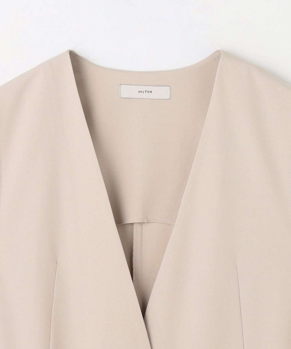 ANY L 【洗濯機可/ストレッチ/セットアップ可】イージーケアストレッチジレ 