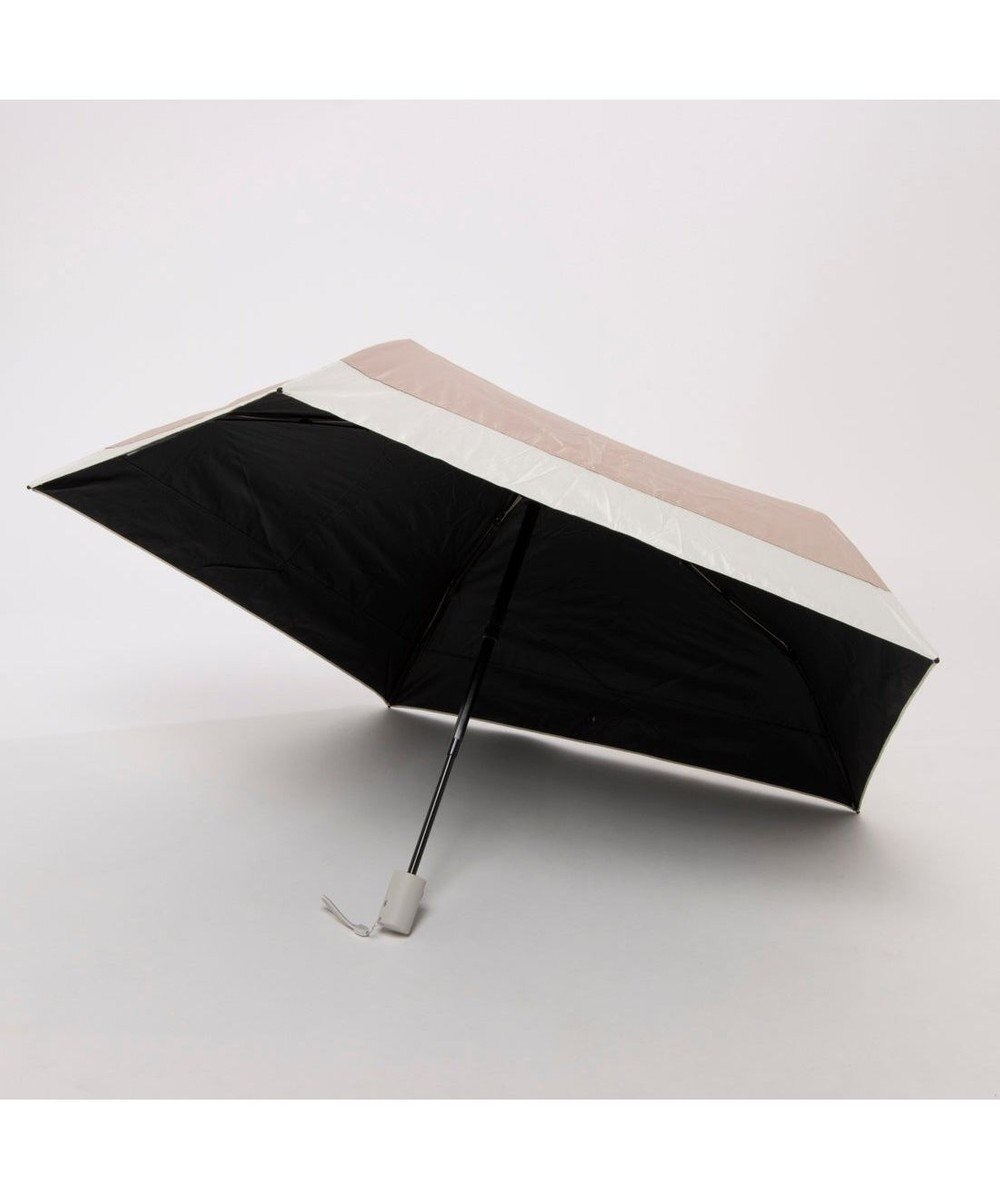UNBILLION カシュネ cachenez / PU軽量バイカラー自動開閉3段折りたたみ傘 